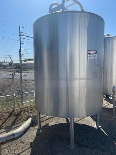 Used DCI 750 Gallon Jacketed Stainless Steel Tank