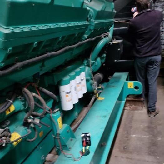 Used 1.76 MW 2011 Used Cummins QSK60G4 Diesel Generator