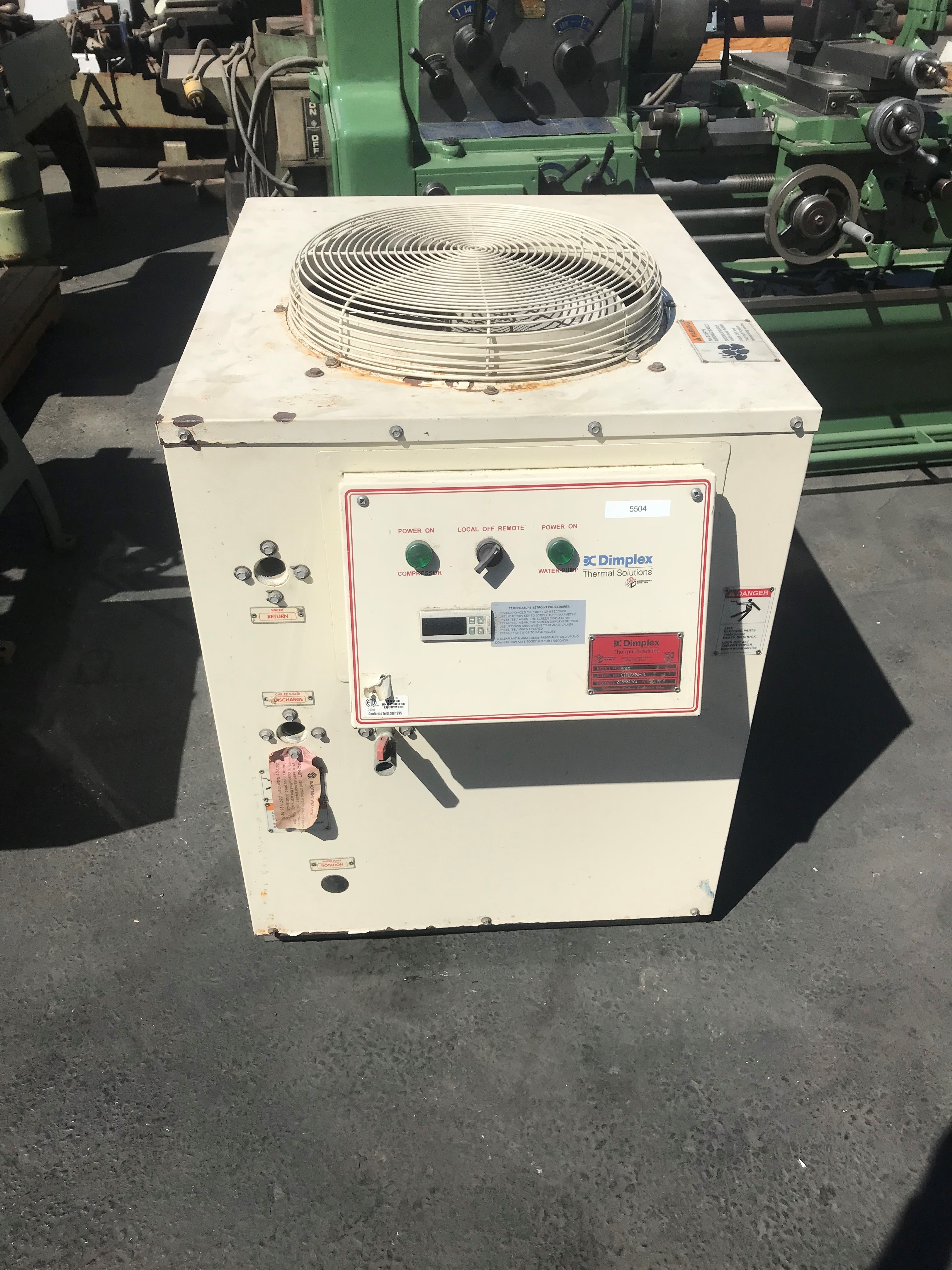 Used Dimplex Thermal Solutions Model 50AC Chiller 1/2 TON / 20 GPM #5504 #1
