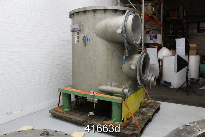 Used Voith MSM 10/10 Pressure Screen, Stainless Steel Housing #41663