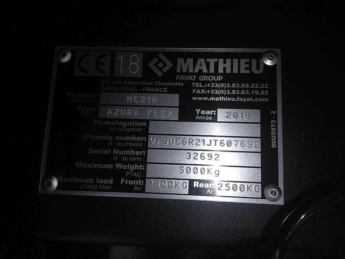 Gebruikt 2018 Mathieu Azura Flex MC210