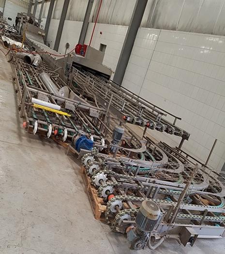 Used PLASTIC CRATE WASHING MACHINE