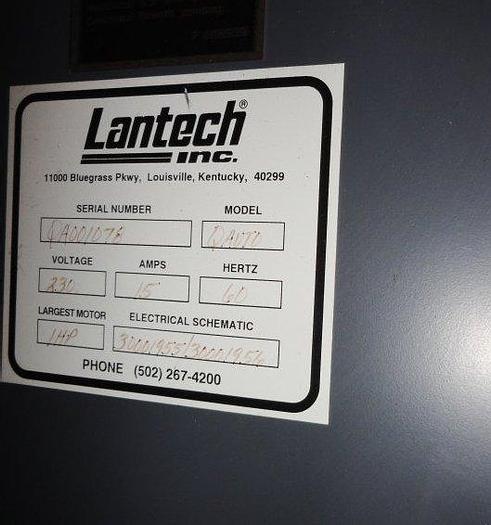 Used Lantech Stretch Wrapping System; Md# Q-Automatic