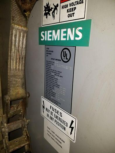Used Siemens Autojet Switch Gear Switchgear