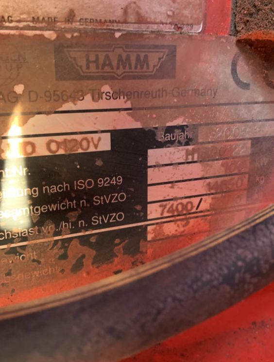 Usato 2008 Hamm HD 120