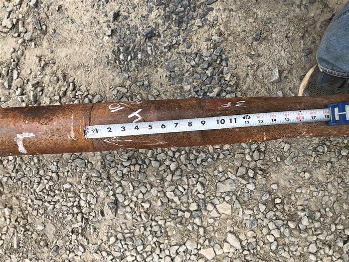 Used Drill Stem with Open-Side Rope Socket