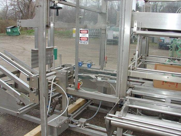 Used K & R Polybag Inserter System w/Integrated Case Erector