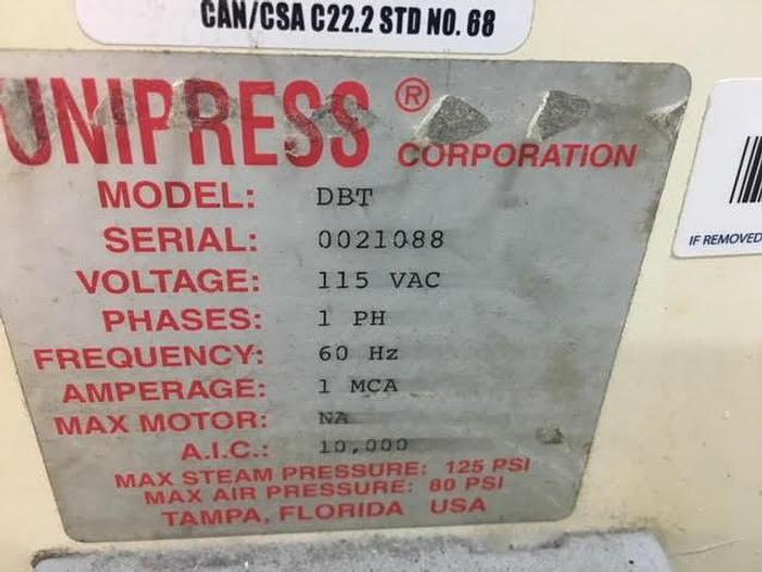 Used 2000 UNIPRESS DOUBLE BUCK