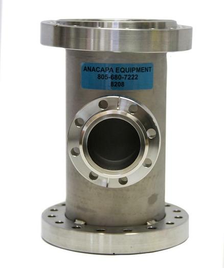 Used MDC 3-Way Tee Reducer W/ Flange Reducer 6&#034; OD Stainless Steel (8208)W