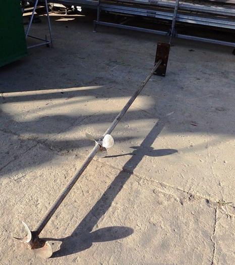 Used Mixer, Agitator, 15 HP, S/st, 1-1/2" x 10' Shaft, S742839 #S742839