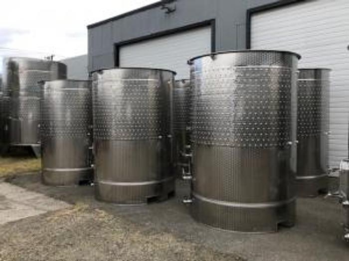 New Stock Letina 1070Gal/4050L Forkliftable Variable Capacity Jacketed Tank