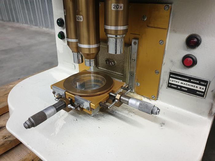 Used Luthy Profile Projector