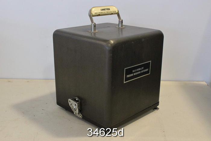 Used Ametek Hydra-Lite Hydraulic Deadweight Pressure Tester #34625
