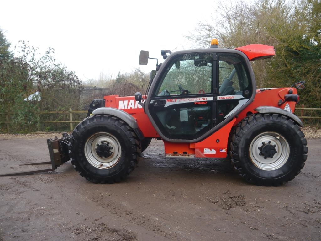 Used Manitou MLT  741-120 LSU Telehandler