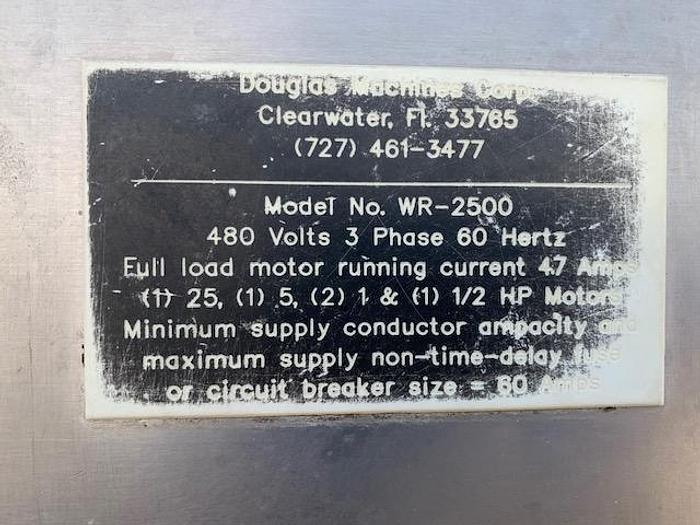 Used Douglas Tray-Tote Washer Model WR-2500