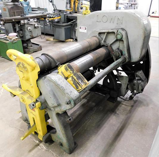 Used Lown 3' x 5/16" Initial Pinch Plate Roll B638