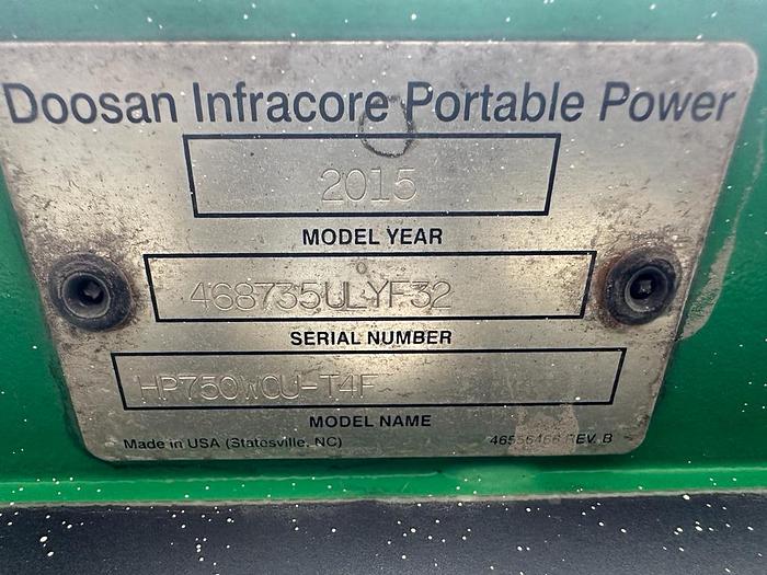 Used 2015 Doosan HP750WCU
