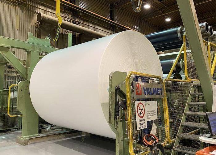 Used 135" (3450MM) VALMET WINDRUM TWO DRUM WINDER