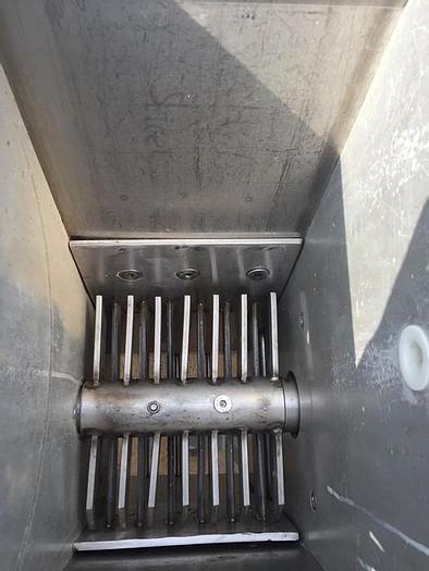 Used MEAT FLAKER WITH CONVEYOR