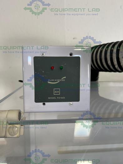 Used Flow Sciences FS2020BKGVA 4' Vented Balance Safety Enclosure w/ FS-410-SS Motor