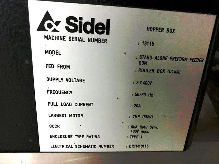 Unused Blow Molder, Sidel, Mdl SBO 24, 24-Cavity, ABC Compressor #C743899
