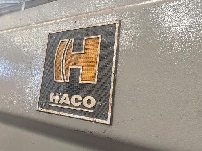 Used 2001 Haco HSLX 3013 Guillotine Shears