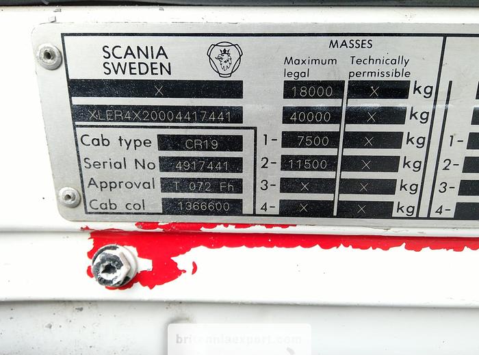 Used 1999 SCANIA R 124 L 420 manual retarder tractor unit