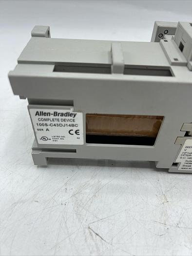 Used Allen-Bradley 100-C43Z*00 Ser A. 100S-F Ser B. 100-S Ser B