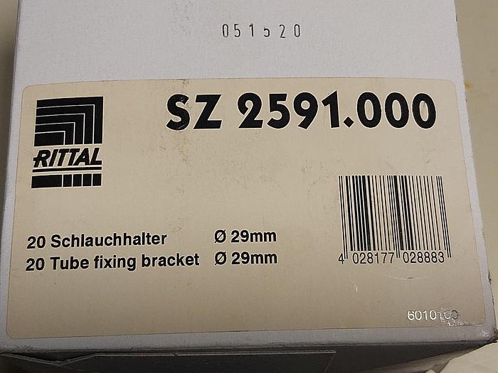 20 Stück Schlauchhalter, SZ 2591.000 D29mm, Rittal neu