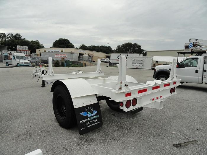 Used Butler Single Axle Pole Trailer 06147