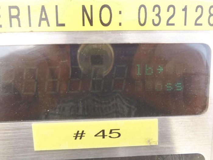 Used Scale, Platform, 14" x 12", GSE Scale, Mdl 550, S/st, A #S743332