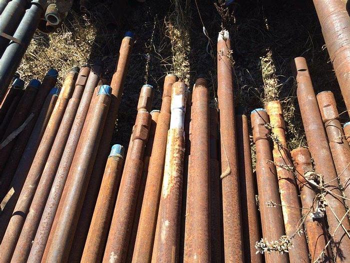 Used 0 Schramm 3-1/2” OD x 20' x 2-3/8" IF Thread bottleneck drill pipe