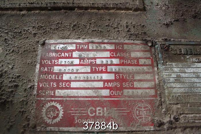 Used Sprout Waldon 36-1B TMP Refiner with 1150 HP Motor #37884