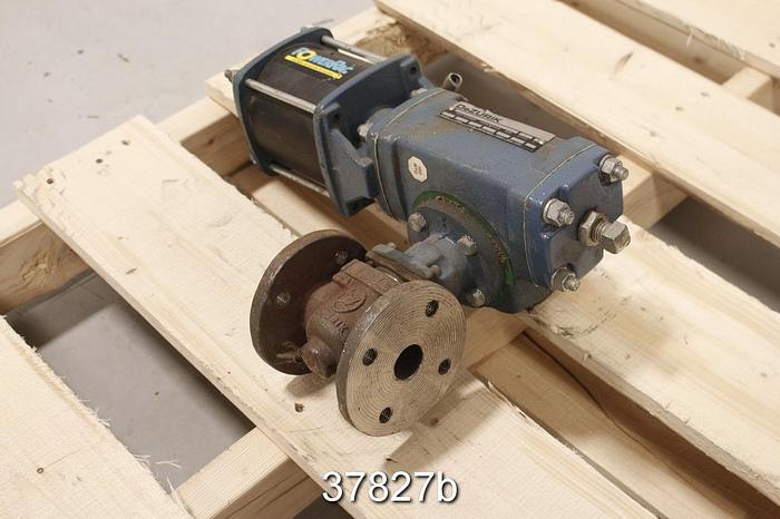 Used Dezurik 1" Control Plug Valve, 9411255R001 #37827