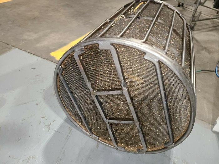 Used New Holland K90 Large Chip Spinner Basket 18" BASKET ONLY NEEDS REPAIR