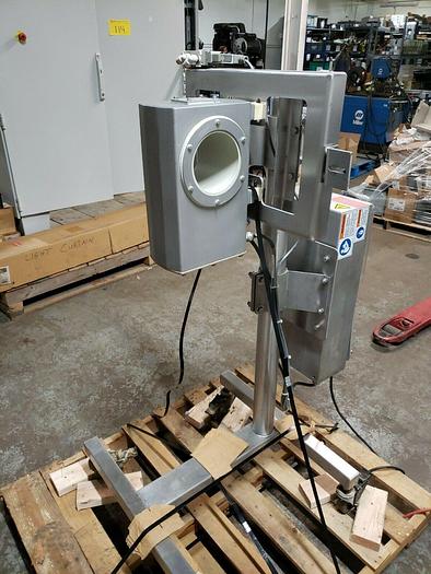 Used Stainless Safeline Metal Detector, 4" pipeline model PL75 2013