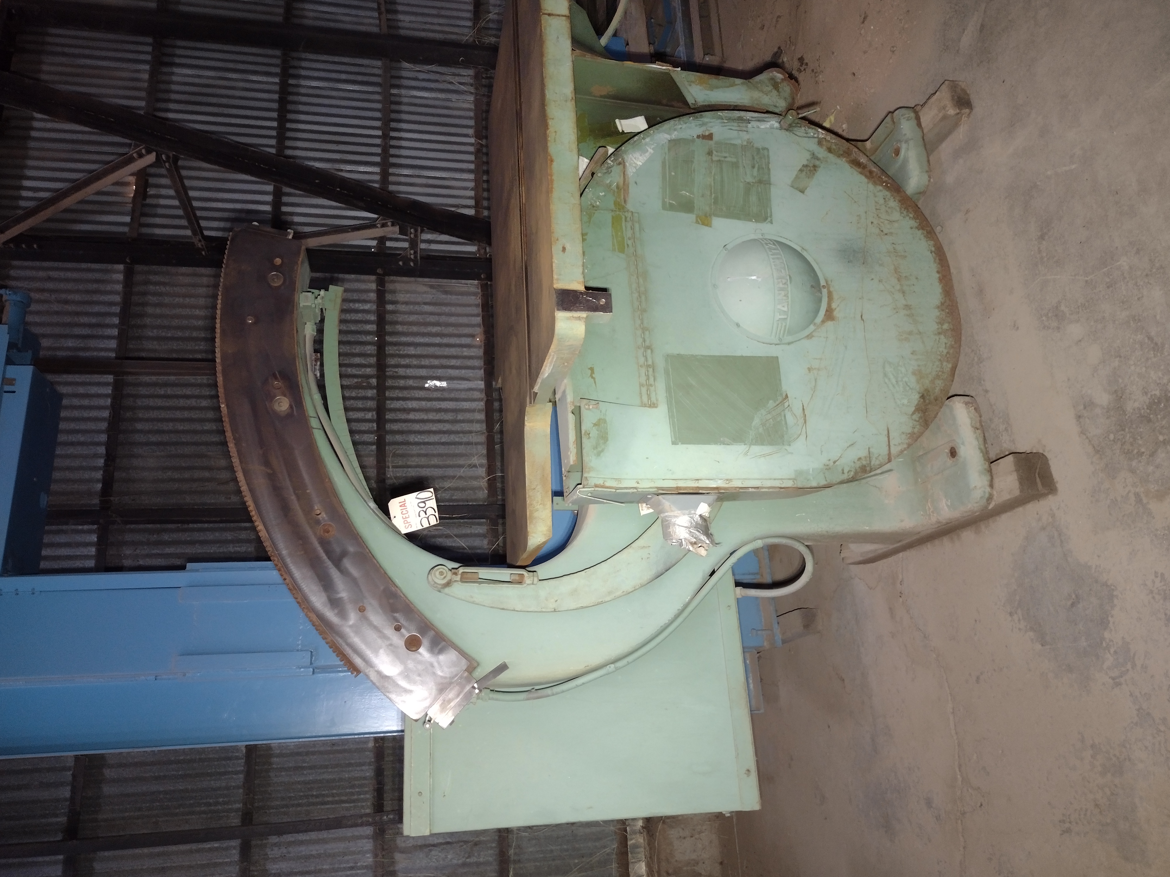 Used 40" Tannewitz Model B-17 Tilting Head Vertical Band Saw; S/N 79138