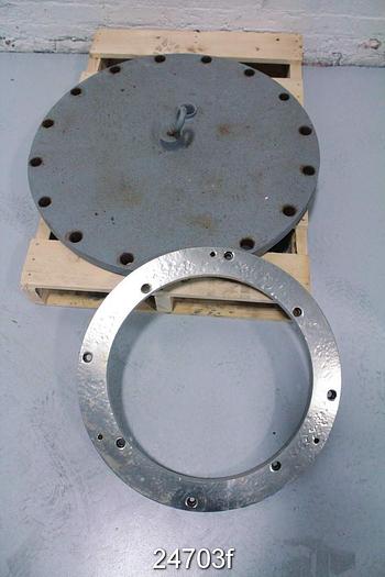 Used Black Clawson ULTRA I Stainless Steel .079 Holes Basket #24703