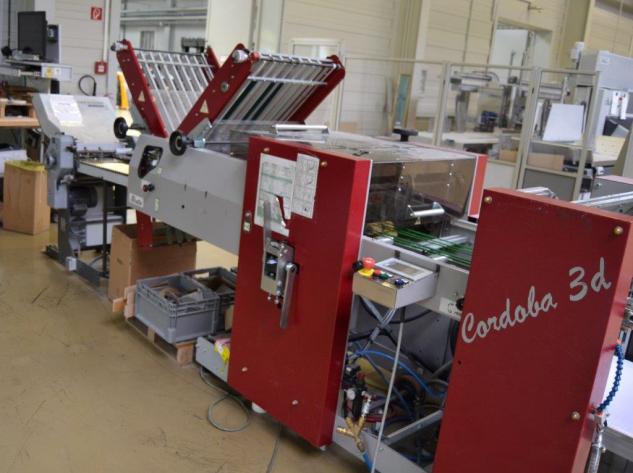 Used Petratto Cordoba 3D double bar creasing and folding 2014