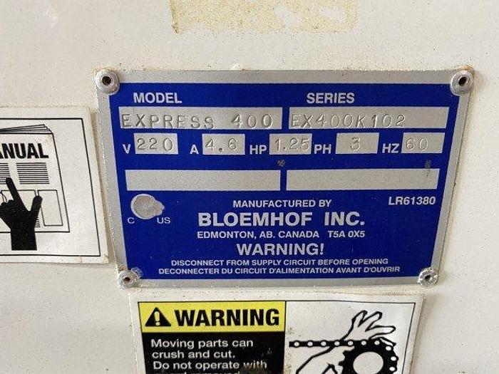 Used Bloemhof Express 400 Bun Sheeter