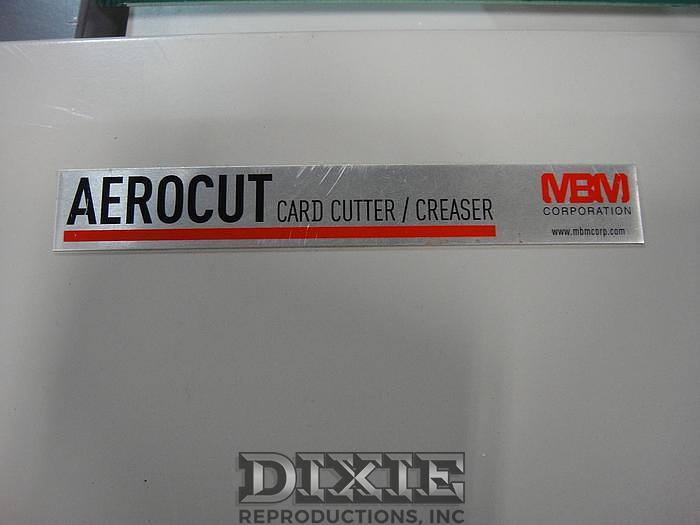 Used MBM AeroCut Card Cutter/Creaser