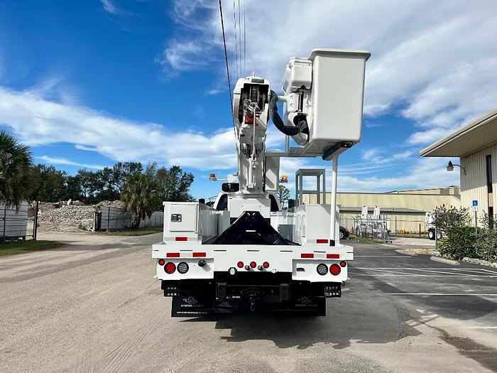 Used Altec AA55 60ft Bucket Boom on 2015 Ford F-750 4x2 Reg Cab Utility Truck - 44765