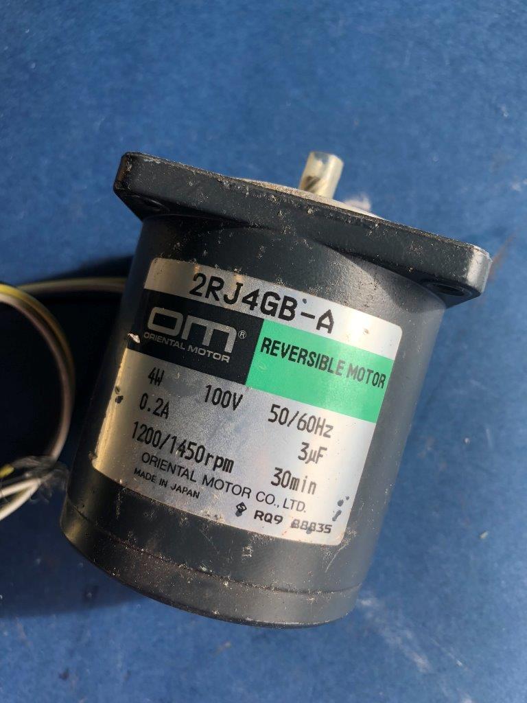 Used oriental motors 2RJ4GB-A reversible motor