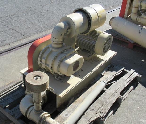 Used Blower, 10 HP, Lobe Type, 4" in/out #S742043