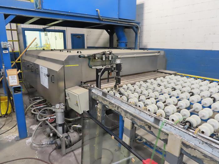 Used 2003 Armetch Laminated Glass Production Line, with Melco Auto Clave