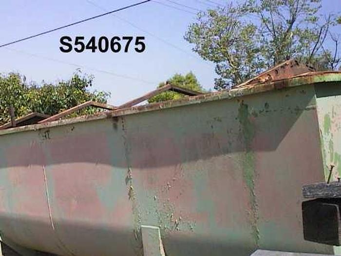 Used Mixer, Paddle, 285 CF, C/st, 4' x 20 x 5', Less Drive (2) #S540675