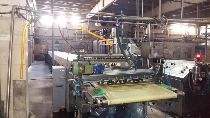 Usado Chocolate Coated Marshmallow Line