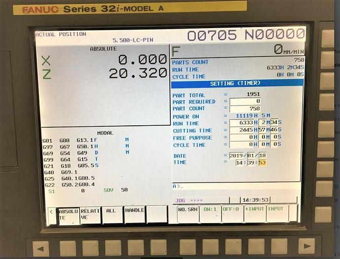 Used 2012 Hankook Protec 11NF with 15" Spindle Bore