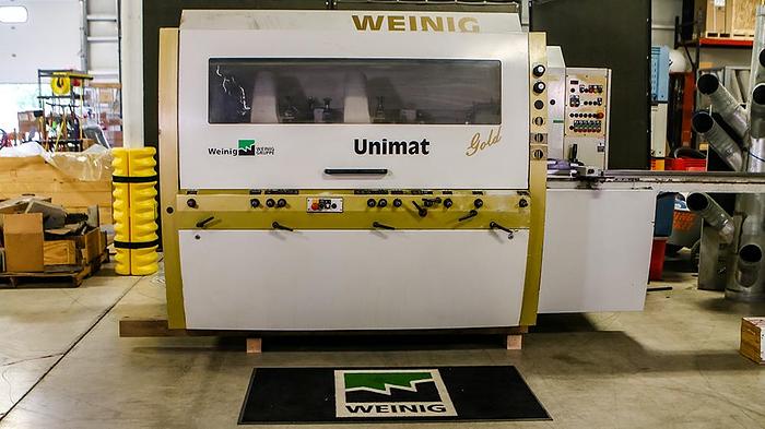Used Weinig Unimat Gold 2007 6 Head Moulder
