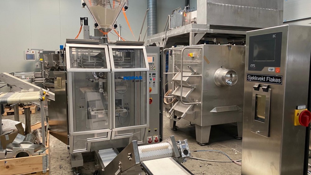 Used Powder weighing and packing line from Kopas